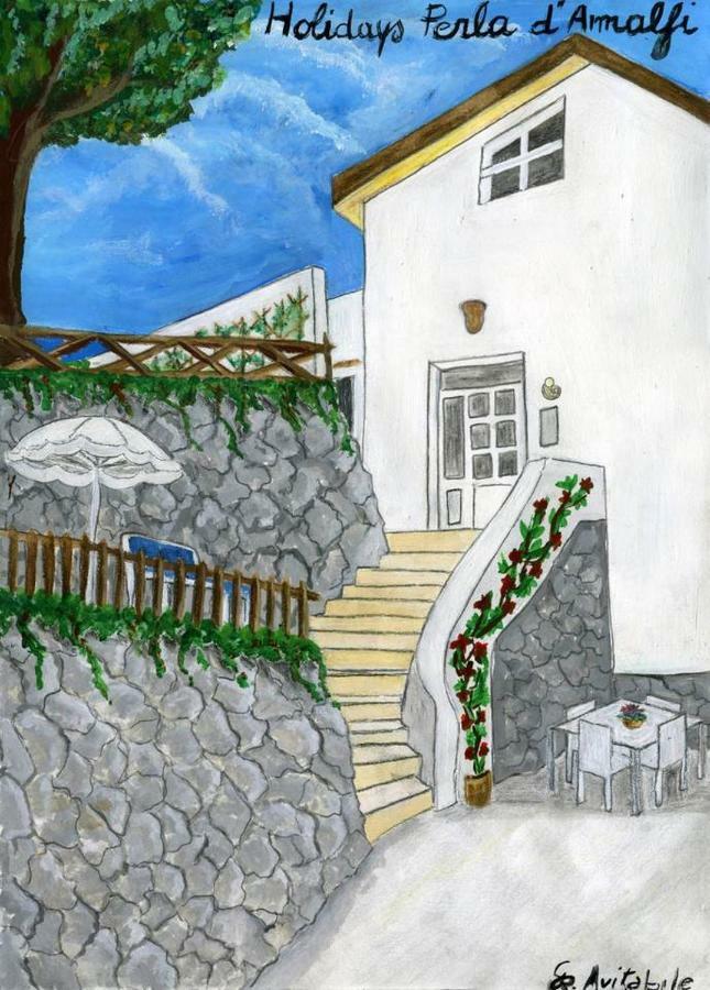 Holidays Perla D'Amalfi Exterior foto
